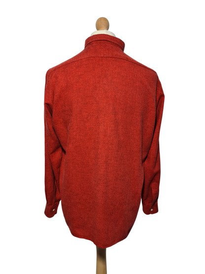 Chemise vintage Playboy Made in France rouge L