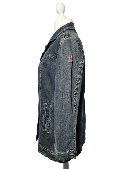 Veste longue jean Aigle denim vintage