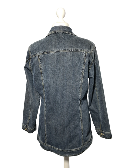 Veste longue jean Aigle denim vintage