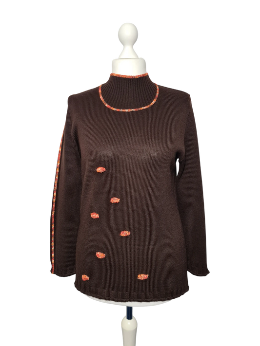 Pull vintage Saint Charles laine mérinos Made in France