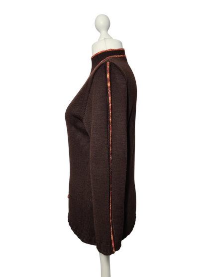 Pull vintage Saint Charles laine mérinos Made in France