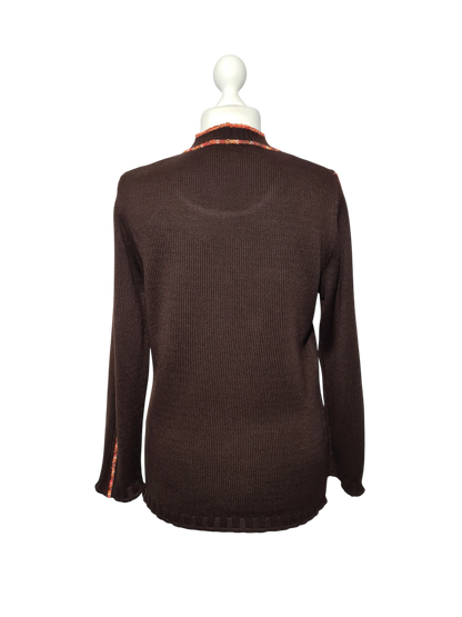 Pull vintage Saint Charles laine mérinos Made in France