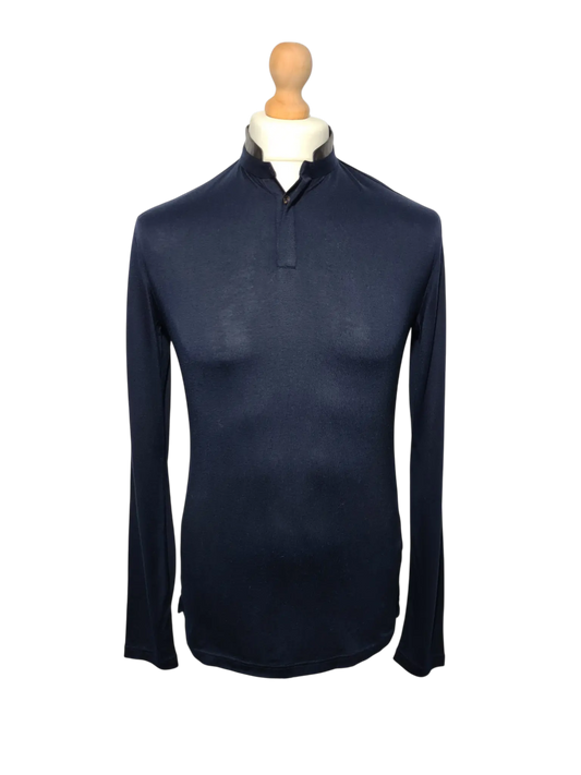 Pull fin The Kooples col cuir agneau