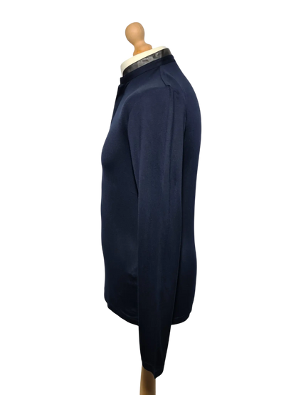 Pull fin The Kooples col cuir agneau