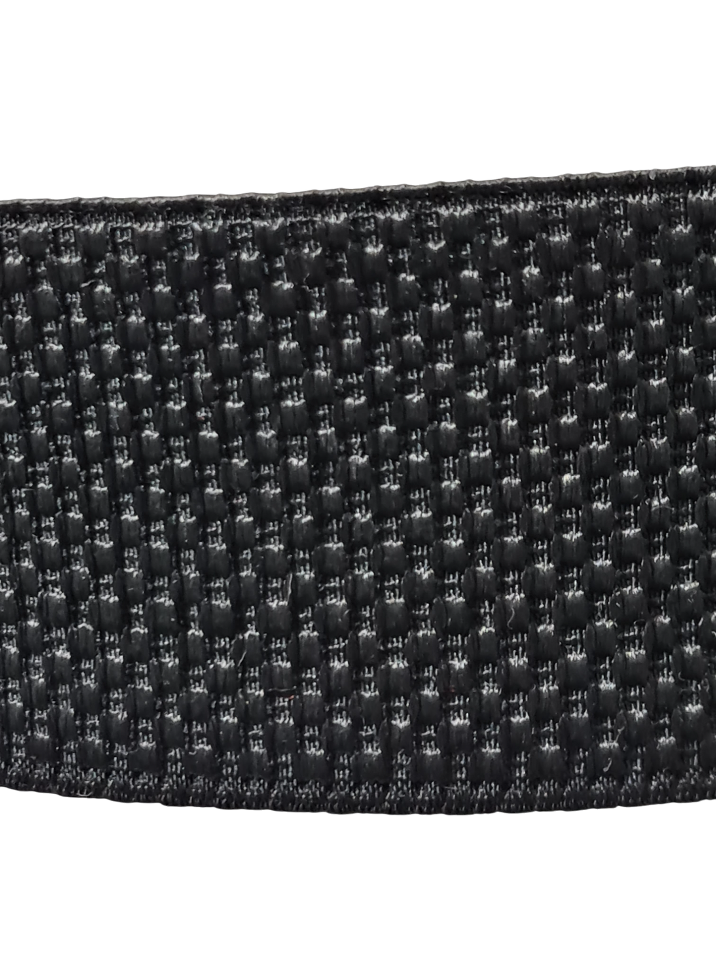 Ceinture noire élastiquée fermoir en métal doré des années 80-90 EMMAUS