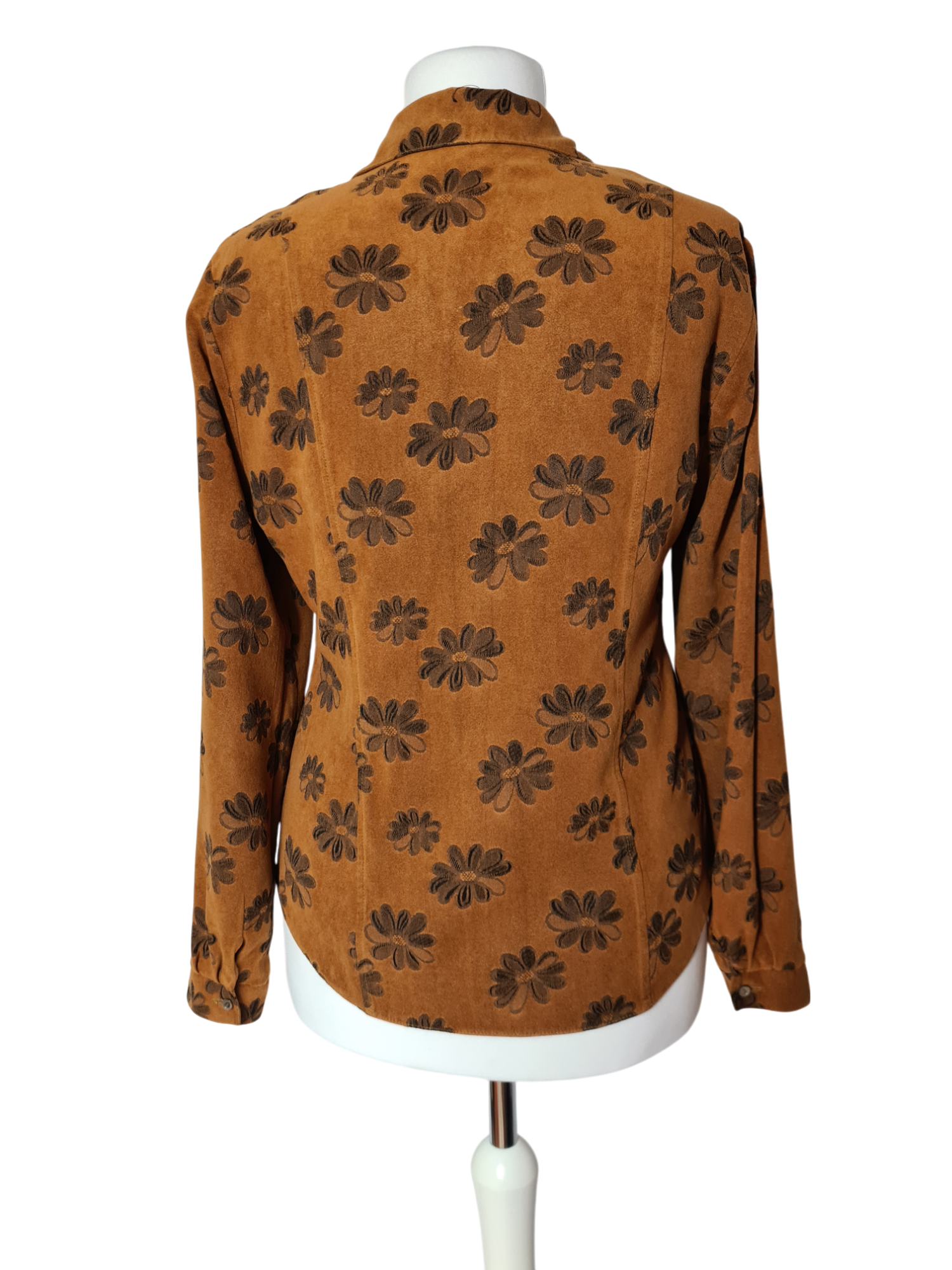 Chemise à fleurs femme C&A vintage des années 70/80 EMMAUS