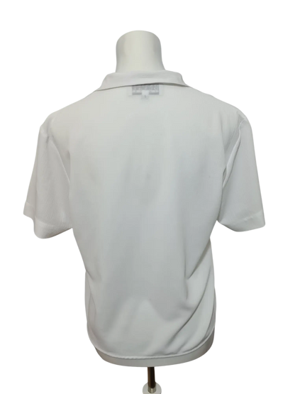 Chemise ample à manches courtes poche sur le côté des années 80-90 EMMAUS