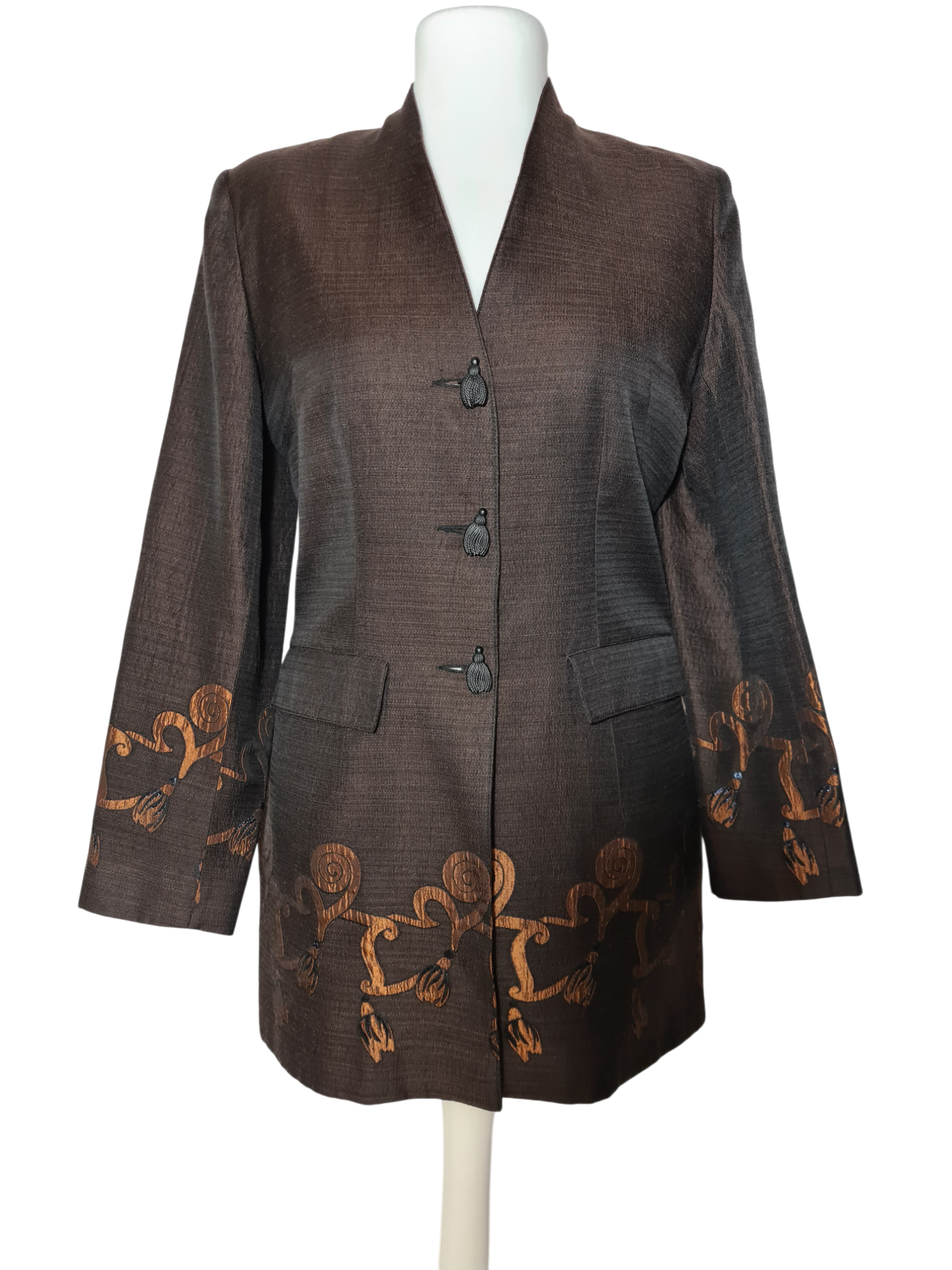Manteau femme vintage de mi-saison Nathalie Chaize des années 80/90 Aucun fournisseur