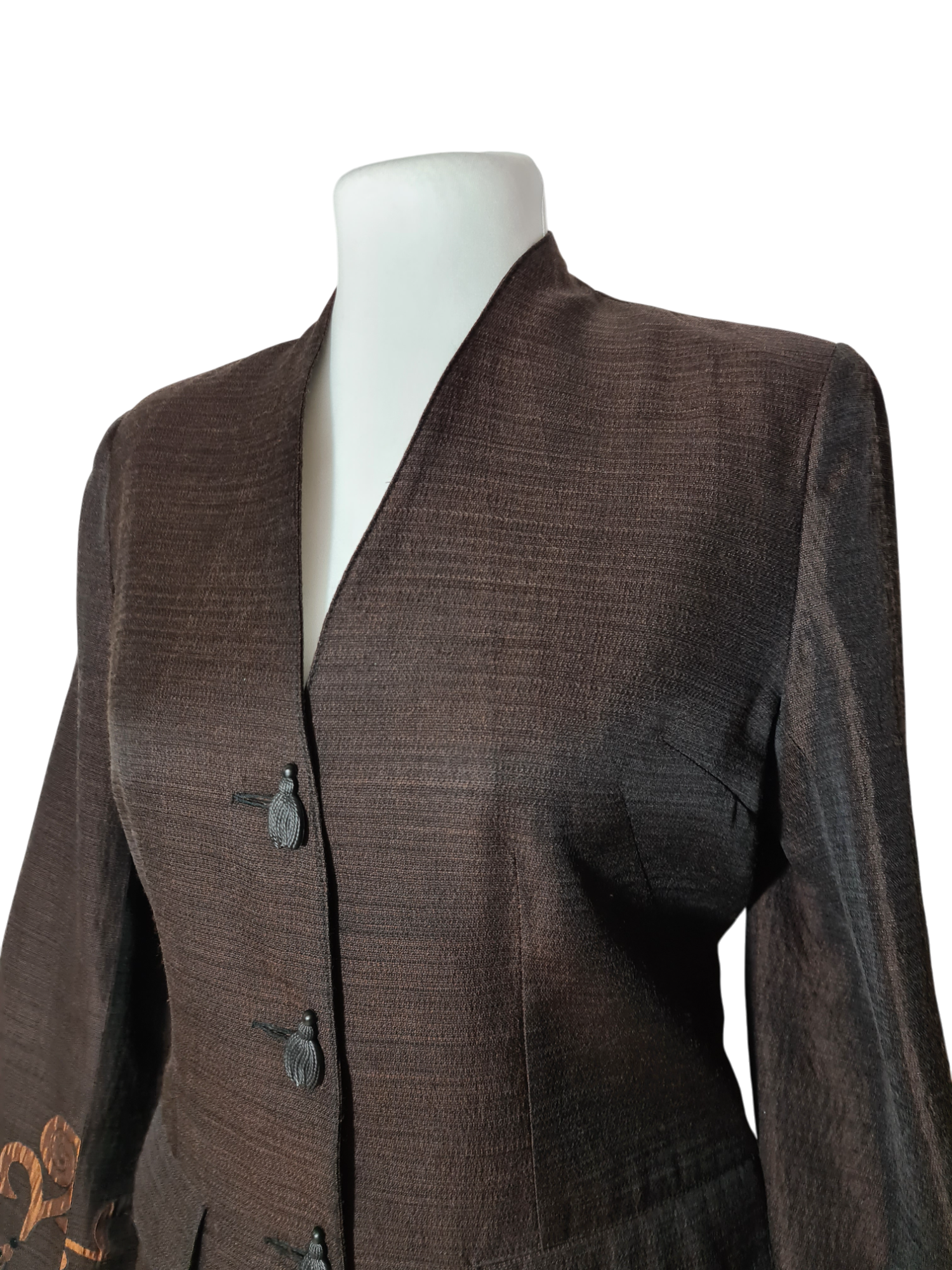 Manteau femme vintage de mi-saison Nathalie Chaize des années 80/90 Aucun fournisseur