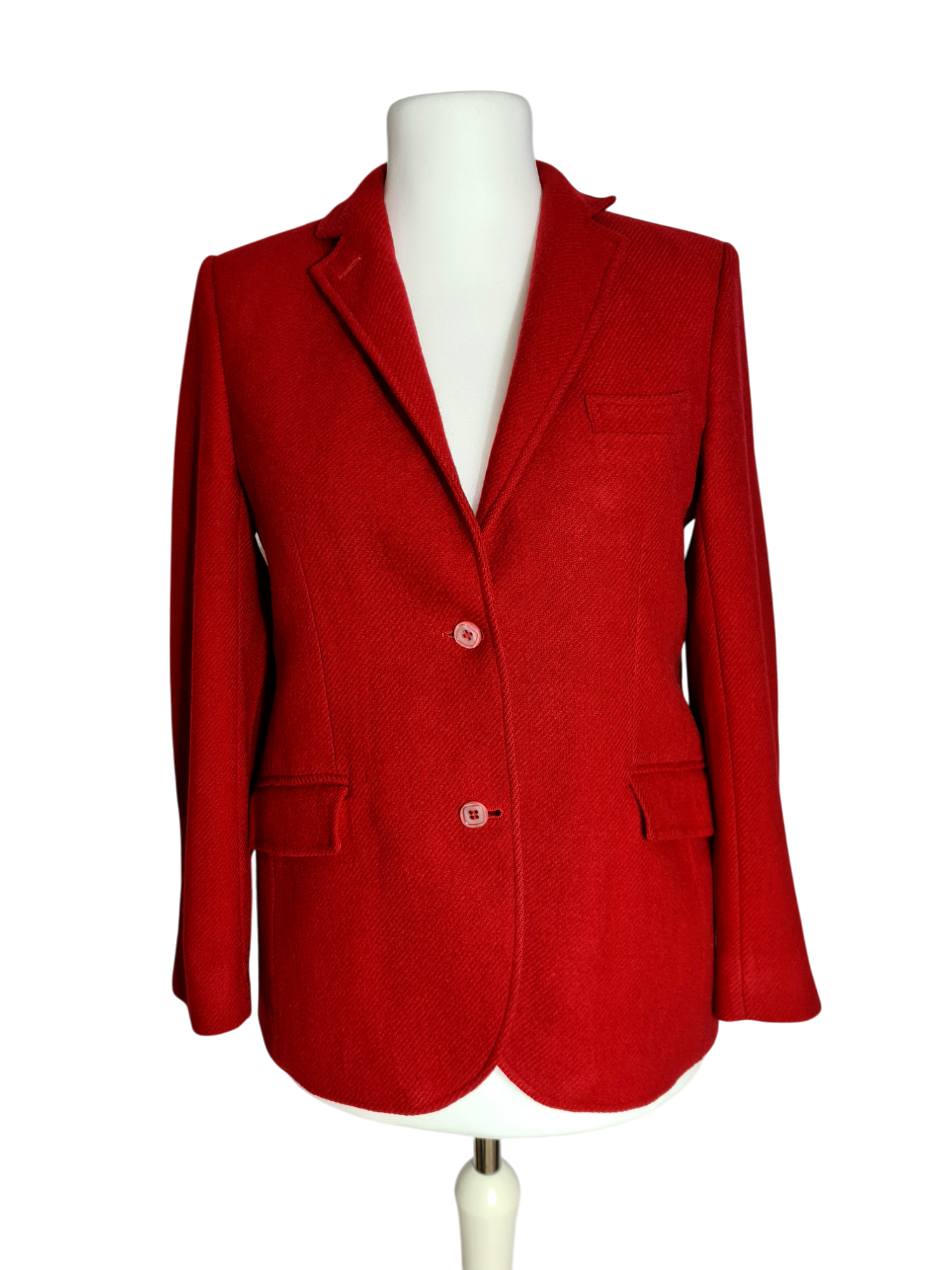 Manteau rouge femme Stanley Blacker des années 70 Les sales voleurs