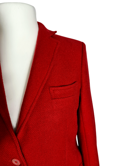 Manteau rouge femme Stanley Blacker des années 70 Les sales voleurs