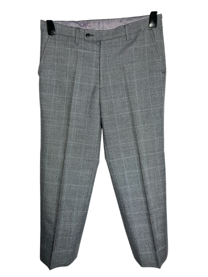Pantalon homme gris à carreaux vintage des années 60-70 ZXSBN6DD3VZBGSY