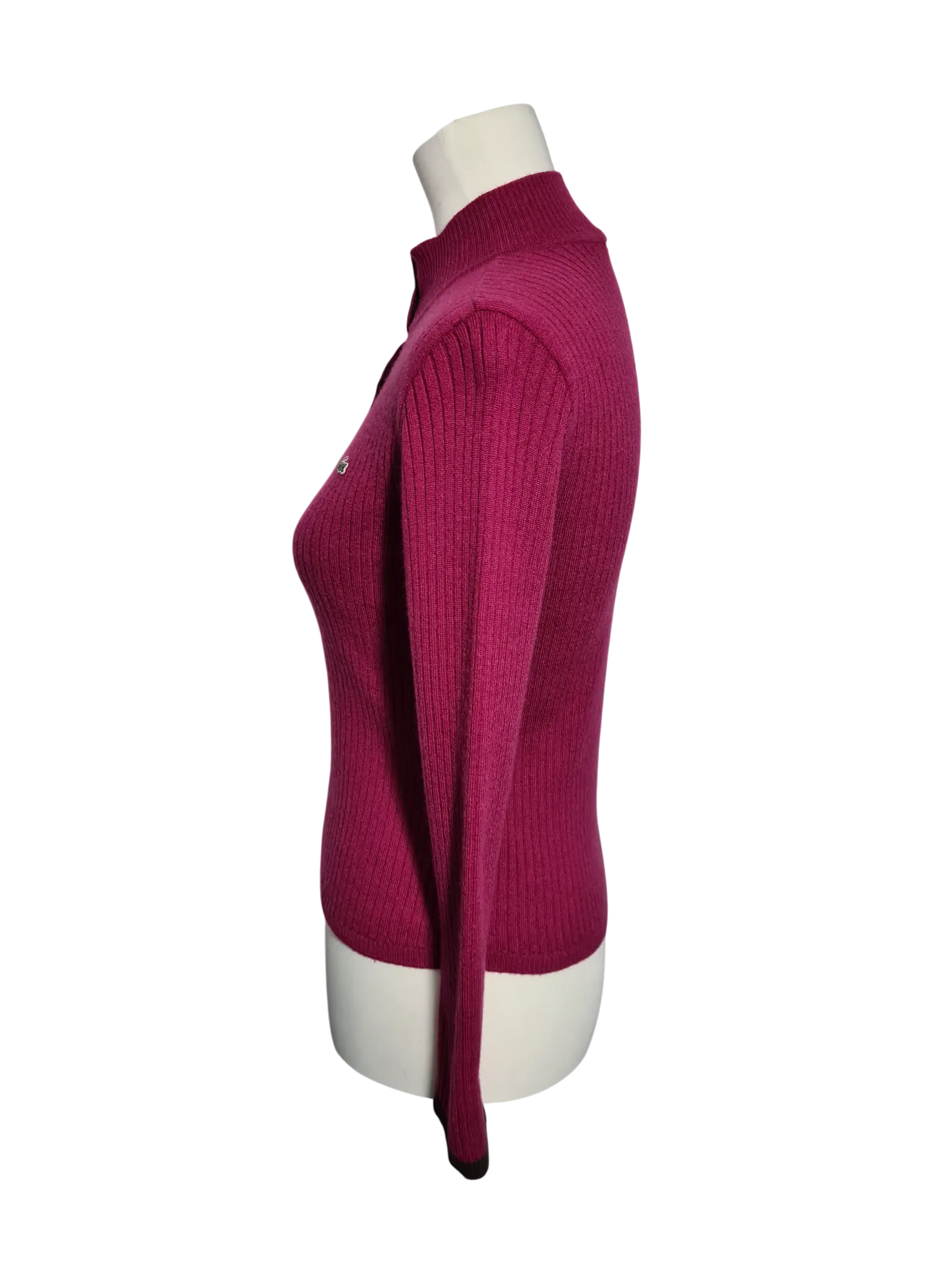 Pull Lacoste laine vierge violet femme T90 XS S – Woolmark – vintage Aucun fournisseur