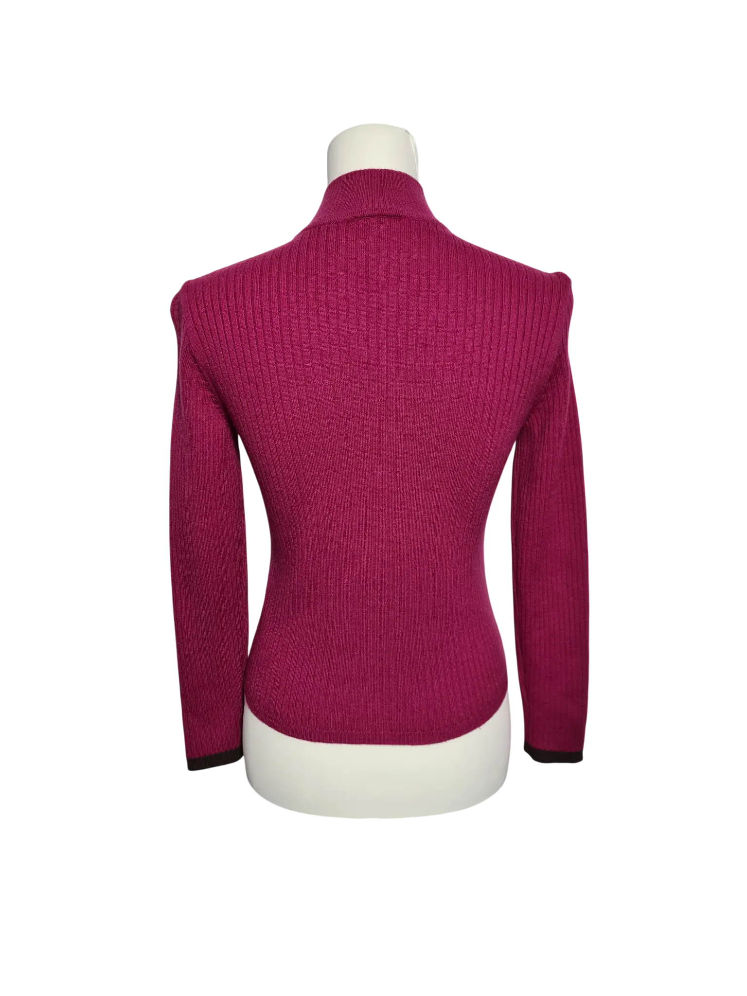 Pull Lacoste laine vierge violet femme T90 XS S – Woolmark – vintage Aucun fournisseur