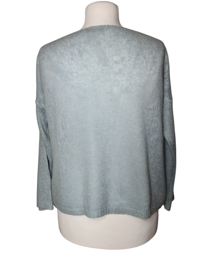 Pull femme chaud bleu clair Alexandre Laurent des années 90-2000 Marché de Montreuil