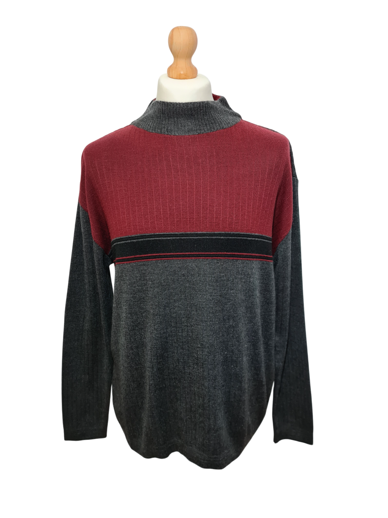 Pull Laurent Cerrer doux et chaud des années 90 EMMAUS