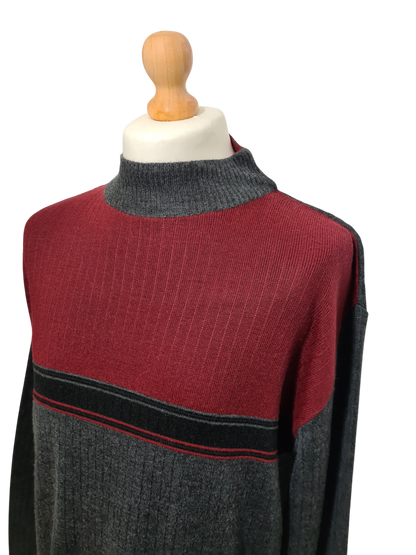 Pull Laurent Cerrer doux et chaud des années 90 EMMAUS