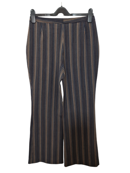 Tailleur à rayures pantalon + veste Caroll des années 90-2000 EMMAUS