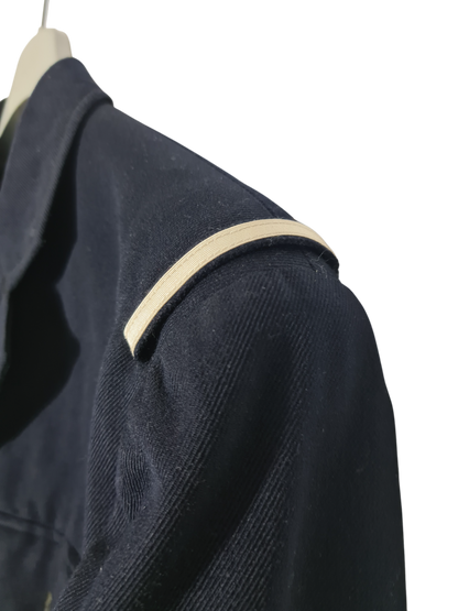 Véritable veste militaire de Sous-Officier de l'Armée de l'Air française, spécialité mécanicien Brocante