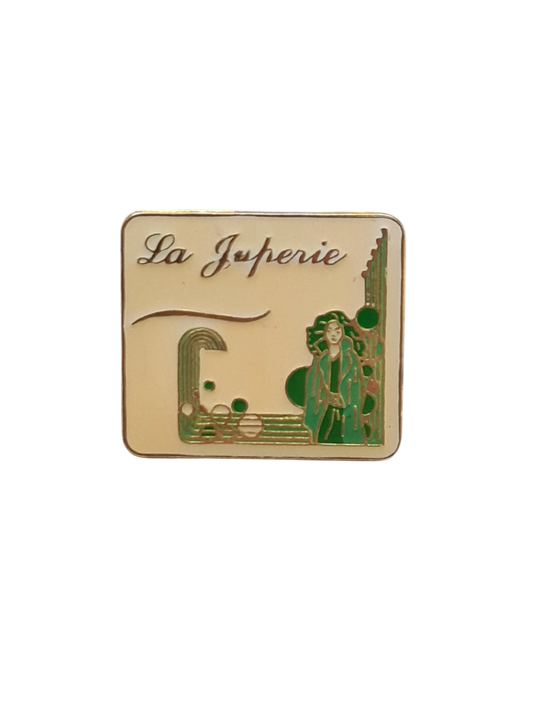 Pins La Juperie vintage publicité boutique
